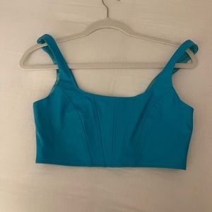 Amanda upichard Pittito crop top in marina